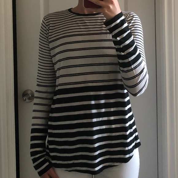 Vince striped long sleeve shirt minimalist - Picture 3 of 9